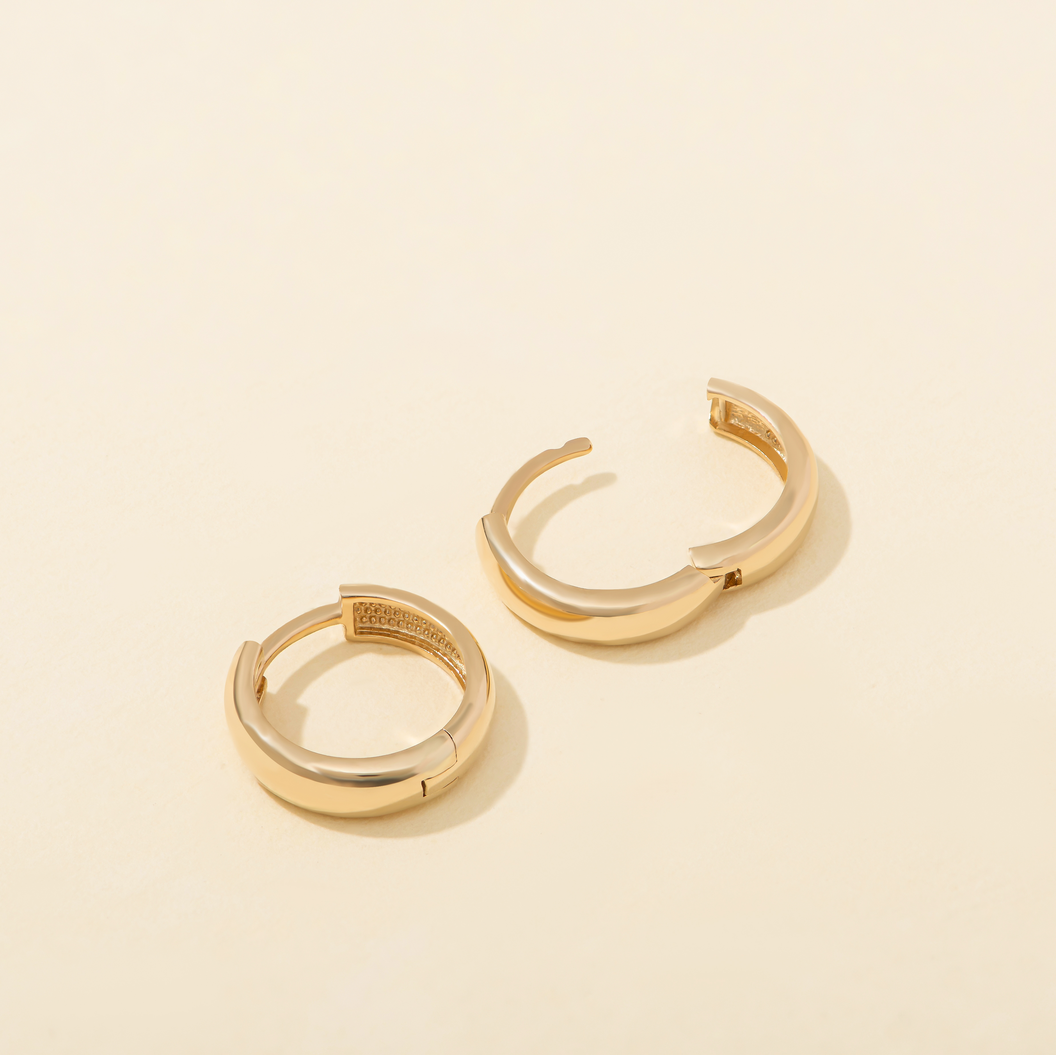 Minimalist Gold Hoop Earrings