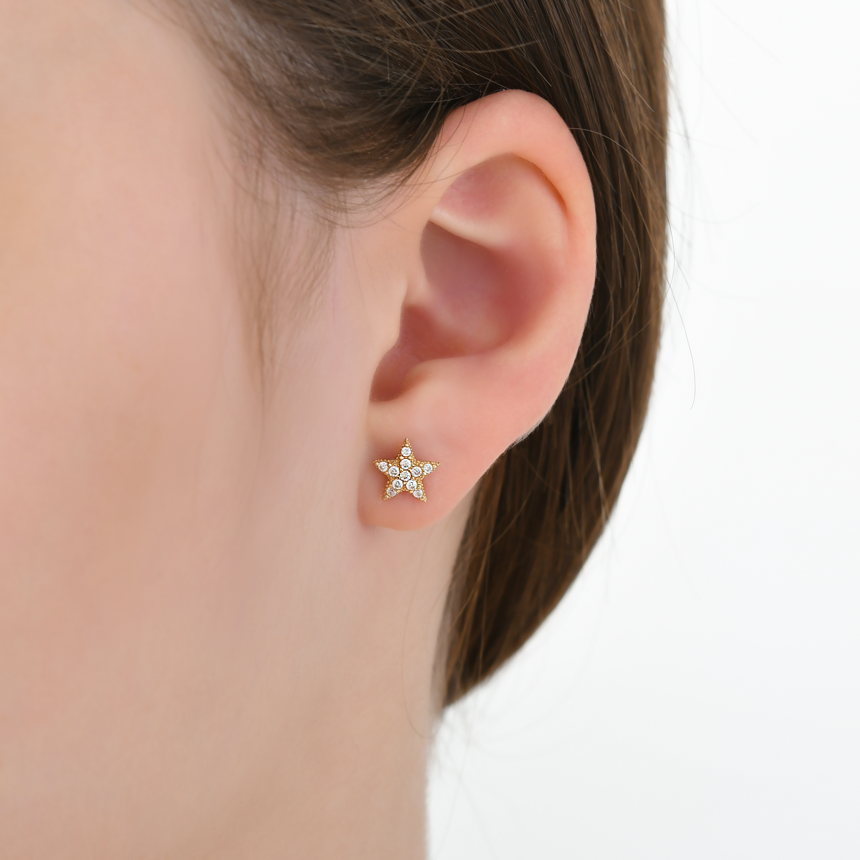 Stellar Star Diamond Earrings