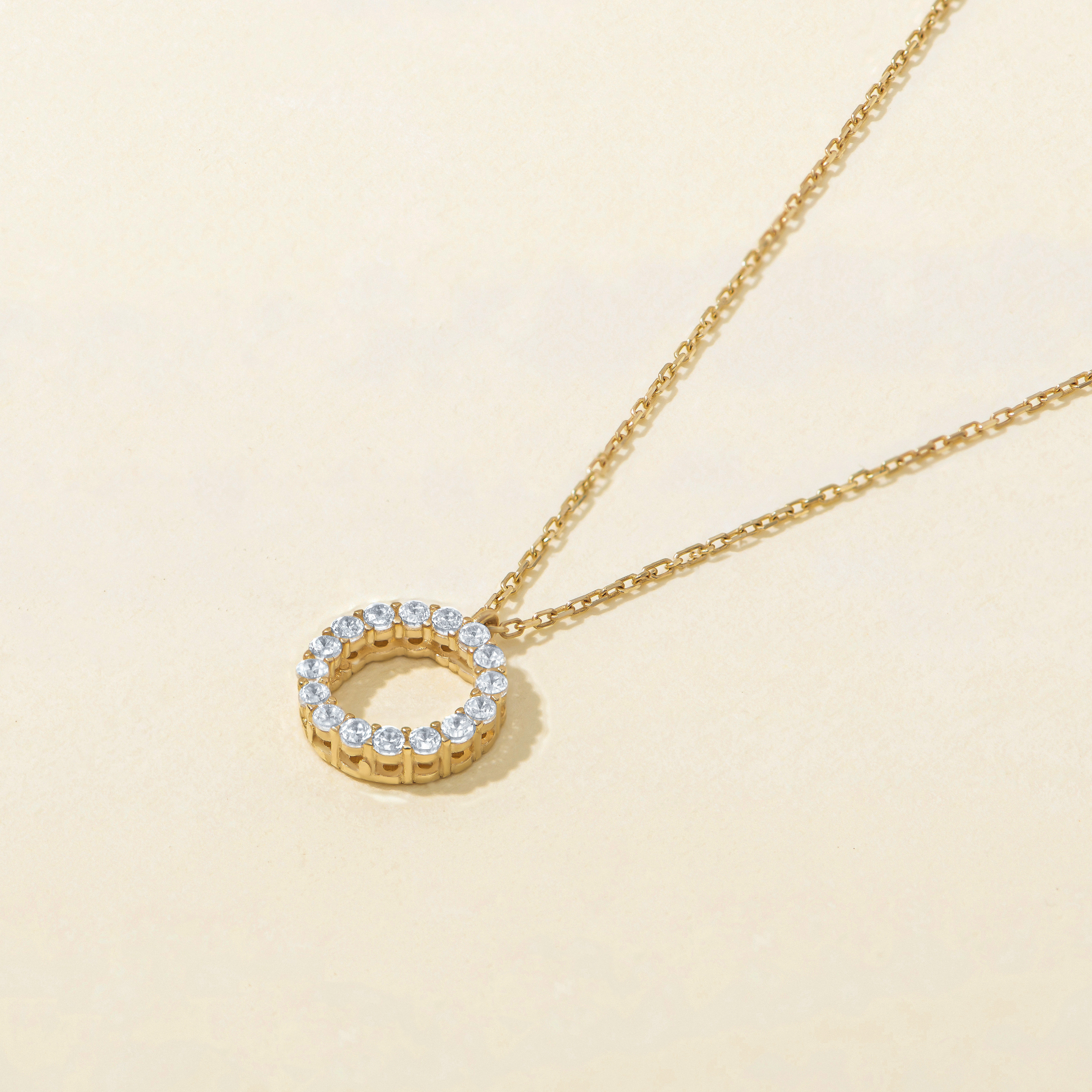 Circle of Life Diamond Necklace