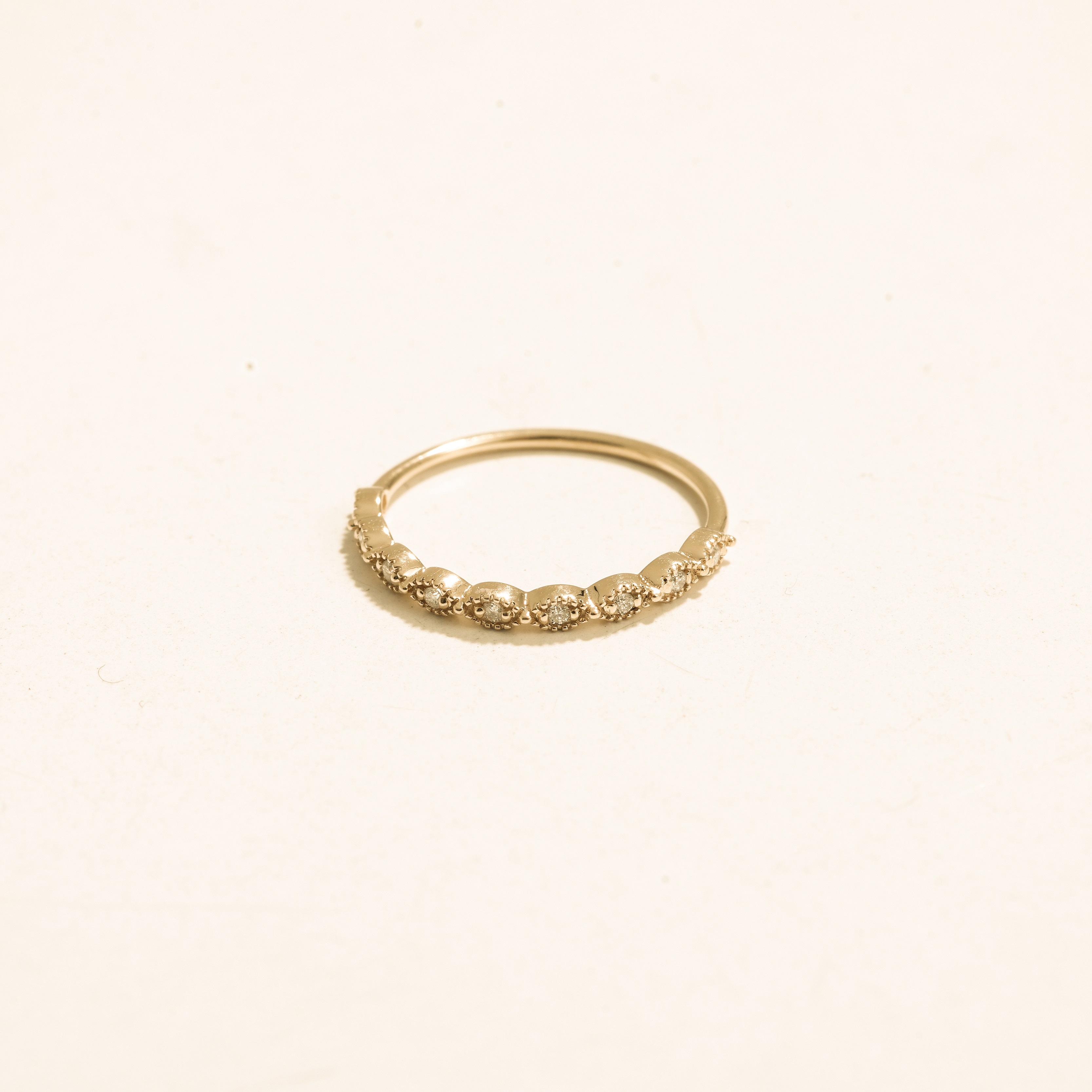 Halo Dainty Diamond Ring