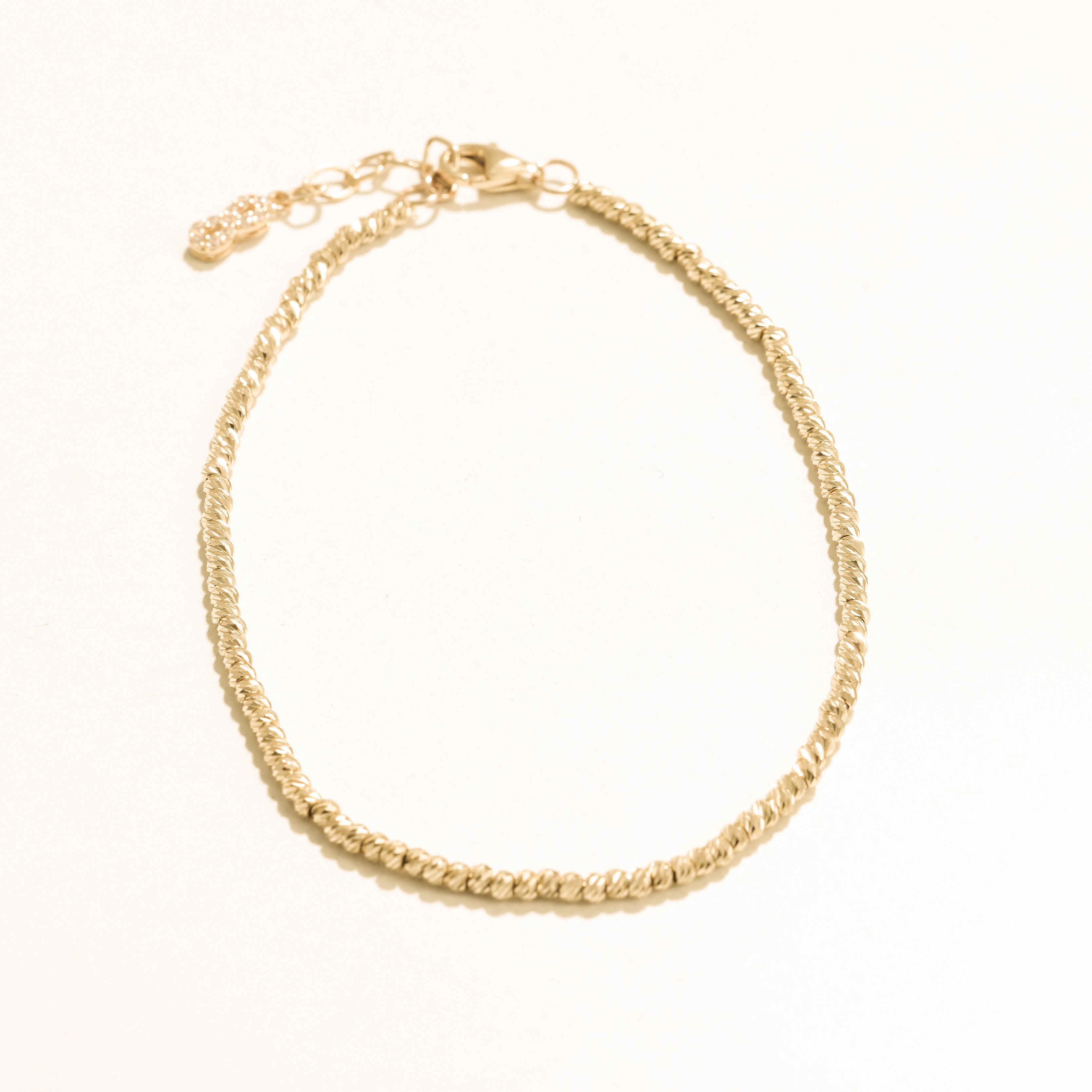 Dorika Gold Beaded Bracelet