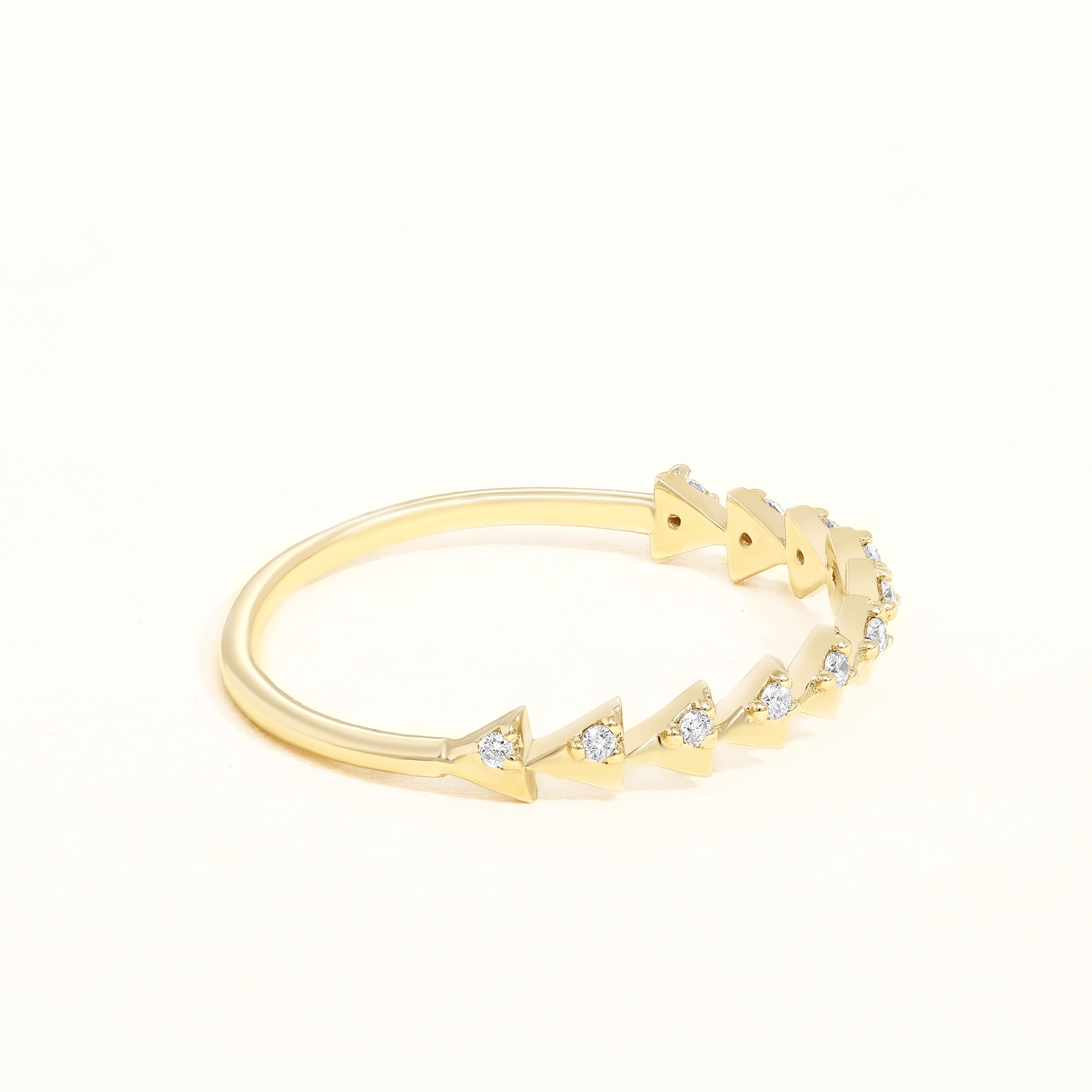 Golden Prism Ring