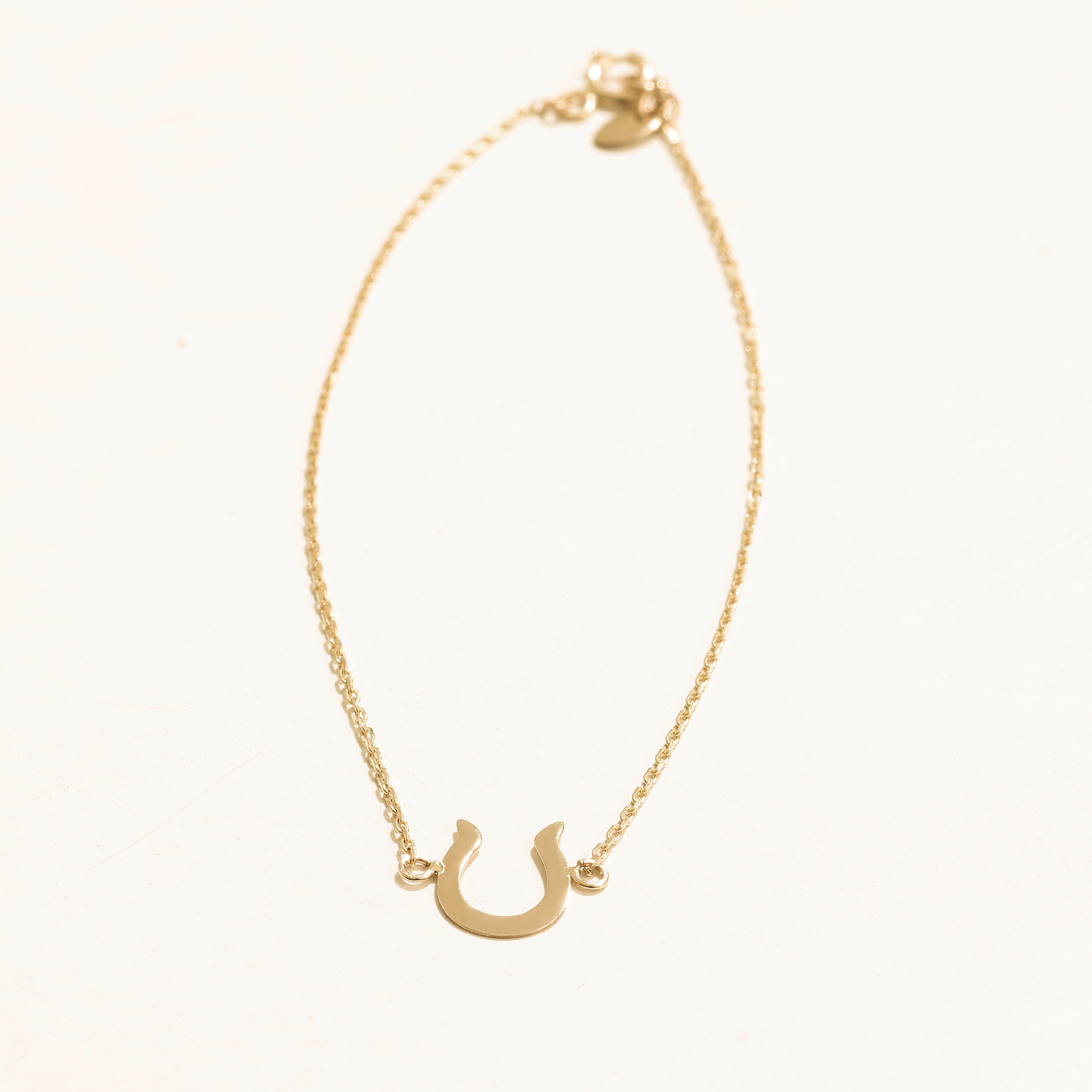 Horseshoe Gold Bracelet